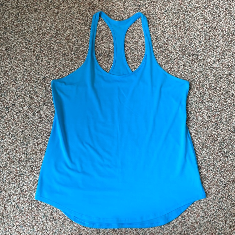 Lululemon basic racer back tank in blue - 8